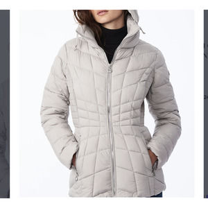 bernardo microtouch quilted jacket